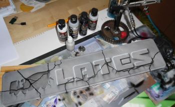 Jak namalovat imitaci registrační značky